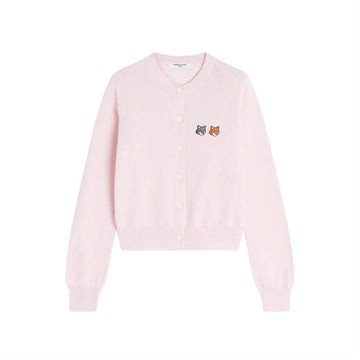 Maison Kitsune Double Fox Head Regular Cardigan 155593566