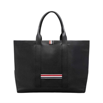 THOM BROWNE Mittelgroße Werkzeugtasche aus weichem Kieselgrain 001 155593584