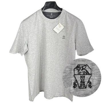 BRUNELLO CUCINELLI Slim Fit Kurzarm T-Shirt Grau M0T617444G CQO79 150799785