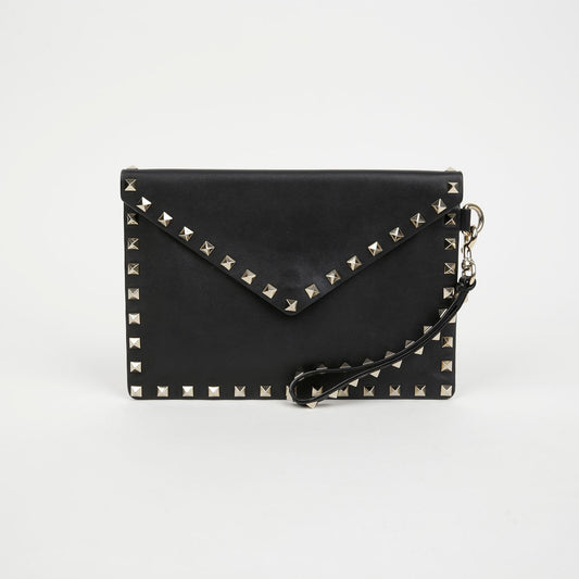 VALENTINO ラックスターエンベロープストラップクラッチ 155304268 [P]