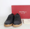 Salvatore Ferragamo Gancini Leather Sneakers Black 9(280) 155611964 [P]