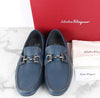 SALVATORE FERRAGAMO レザー ローファー ネイビー 9(280) 155611992 [P]