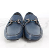 SALVATORE FERRAGAMO レザー ローファー ネイビー 9(280) 155611992 [P]