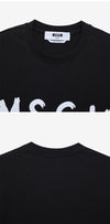 MSGM Brushed Logo Men's Short Sleeve T-Shirt 2000MM510 200002 99 144594092 [P]