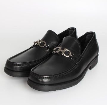 SALVATORE FERRAGAMO Leder Loafer Schwarz 9.5(285) 155614362