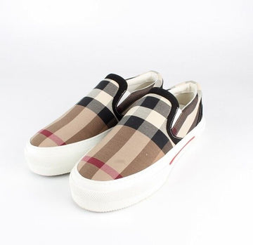 BURBERRY Signature Check Slip-On Sneakers 41(260) 155614624