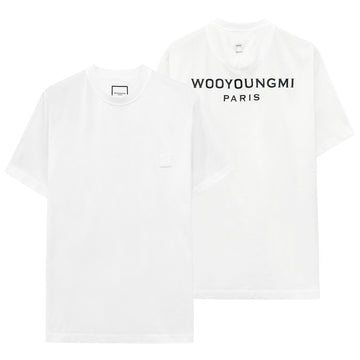 WOOYOUNGMI バックロゴ半袖Tシャツ 155614787