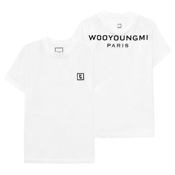 WOOYOUNGMI Damen T-Shirt mit Kurzarm und weißem Logo 26SS 155615780
