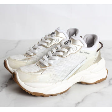 LOUIS VUITTON Run 55 Trainer Sneakers Gold 39(260) 155616177