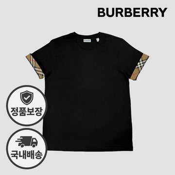 BURBERRY レディース半袖Tシャツ ブラック 154156601 [P]