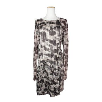 MAX&CO. Dunkelbraunes Druckkleid 66 155620514