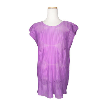 ISSEY MIYAKE Plissee-Top Neon-Violett 3 155621104