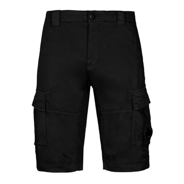 CP COMPANY Stretch Satin Cargo Shorts Schwarz 14CMBE116A 005694G 999 153433831