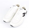 CHANEL Mesh Suede Calfskin & White Sneakers 41(275) 155627439 [P]