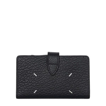 Maison Margiela Black Stitch Zip Cardholder 154989940