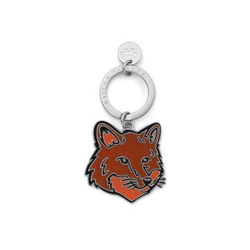 Maison Kitsune Bold Fox Head Keyring 76083144
