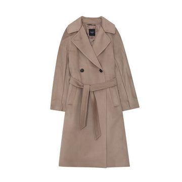 MaxMara Belted Wool Women's Coat 149943418