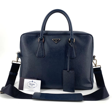 Prada Saffiano Briefcase Tote Bag Shoulder Bag va0891 155628077