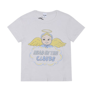 RE DONE Kurzärmliges T-Shirt mit weitem Schnitt 154326203