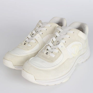 CHANEL クルーズスニーカー ホワイト 43(280) 155628145
