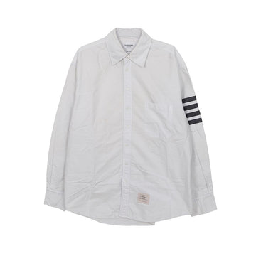 Thom Browne MWL381A 4-Bar Oxford Shirt Size 3 155271355