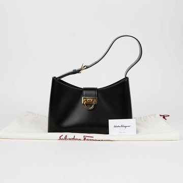 SALVATORE FERRAGAMO トリポリオ スモール ホーボー ショルダーバッグ 21 0926 155305159