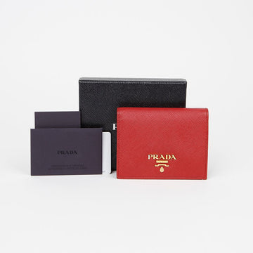 PRADA メタルロゴミニ財布 155305285