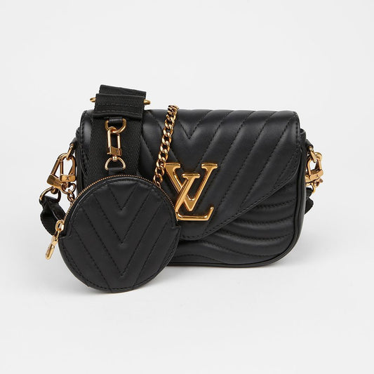 LOUIS VUITTON M56461 Neue Welle Multi Pochette Schulter Crossbody Bag 155334858 [P]
