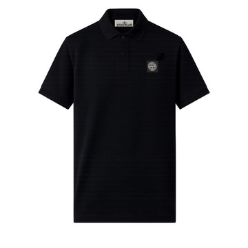 STONE ISLAND Kompass Patch Slim Fit PK Polo Schwarz L1S15 2200008 S0017 V0029 155630379