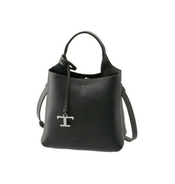 TODS Timeless Tote Bag Mini Schwarz 25×17×15 (9.8×6.7×5.9 in) XBWAPAA9100 QNK B999 88924801