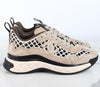 CHANEL Mix-Faser Wildleder Sneaker 37(240) 155669625 [P]