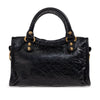 BALENCIAGA 26 Le City Mini Bag mit vintage goldenen Details (806395 210F6 1000) 155677591 [P]