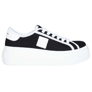 GIVENCHY ロゴ シティ プラットフォーム スニーカー ブラック BE003FE1SC 001 64448488