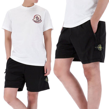 Stone Island Loose Wide Leg Shorts 155703079