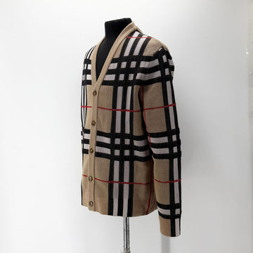 BURBERRY Karierter Strickjacke für Herren 155703083