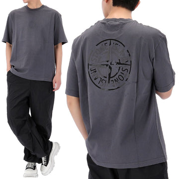 STONE ISLAND コンパスロゴ半袖Tシャツ 155705924