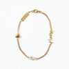 Saint Laurent Heart Charm Bracelet 146997914 [P]
