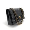 CHANEL Patent Classic Medium Shoulder Bag 155706601 [P]