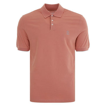 BRUNELLO CUCINELLI Polo T-Shirt mit Logo 137960660