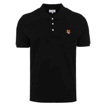 MAISON KITSUNE Polo Shirt mit Fuchs Kopf Kurzarm 26SS PM00209KP0002 P199 155270746