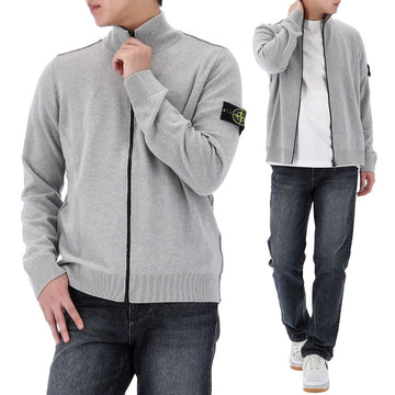 Stone Island Light Wool Zip-Up Cardigan 26SS Spring Summer 155706662