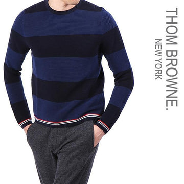 Thom Browne Stitch Stripe T-Shirt 155714253