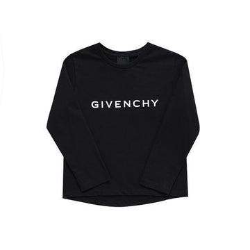 GIVENCHY Langarmshirt mit Akita-Type Logo Print 58952976