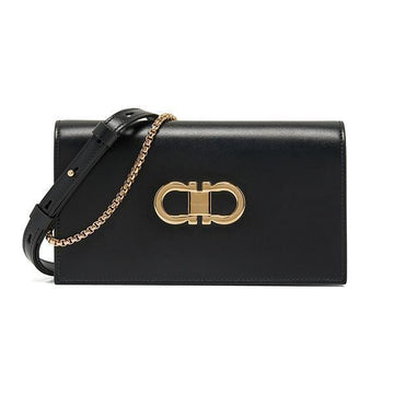 Salvatore Ferragamo Gancini Chain Mini Women's Shoulder Bag 21 8357 0771676 73978357