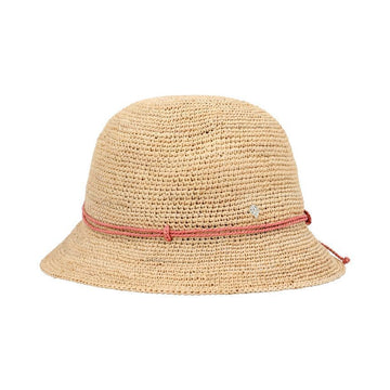 Helen Kaminski Hat 50136 Napo Tropical Metal Logo Cloche Women's Bucket Hat 140027833