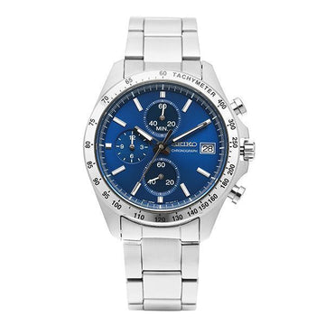 Seiko Chronograph Tachymeter Metal Watch for Men 141519232