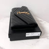 Saint Laurent Cassandra Matelassé Large Wallet Black 372264 BOW01 1000 155732417 [P]