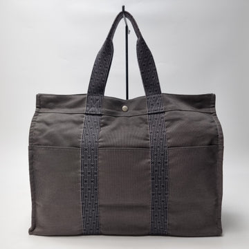 Hermes Fourre-Tout GM Boston Bag Unisex Travel Bag Gray 155734458