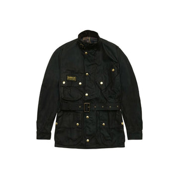 BARBOUR ダークグリーンコットンカジュアルジャケット MWX0004-SG91 142600159
