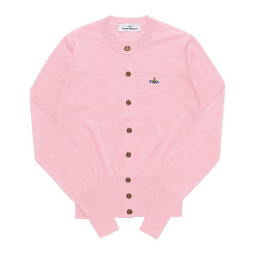 Vivienne Westwood Wool Silk Women's Cardigan with Orb Logo 155592568